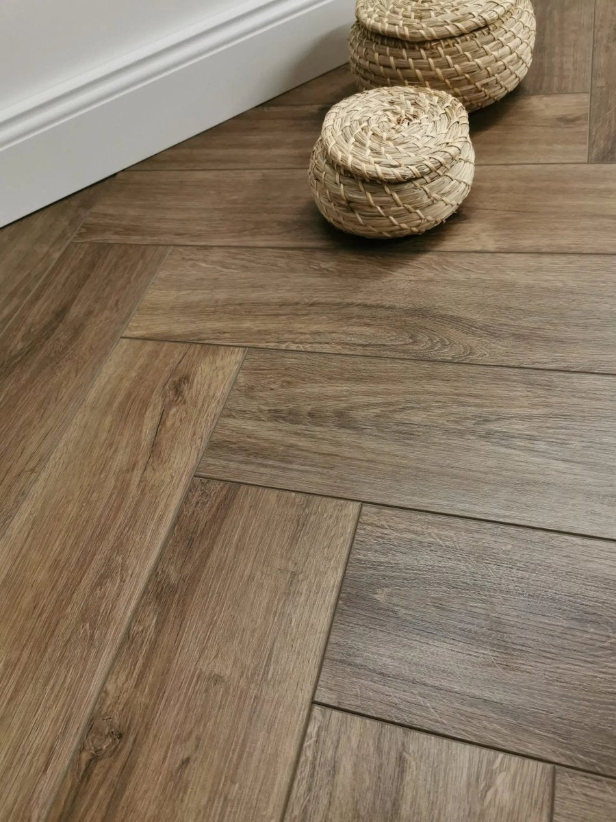 Klick Vinylboden Herringbone Lilli