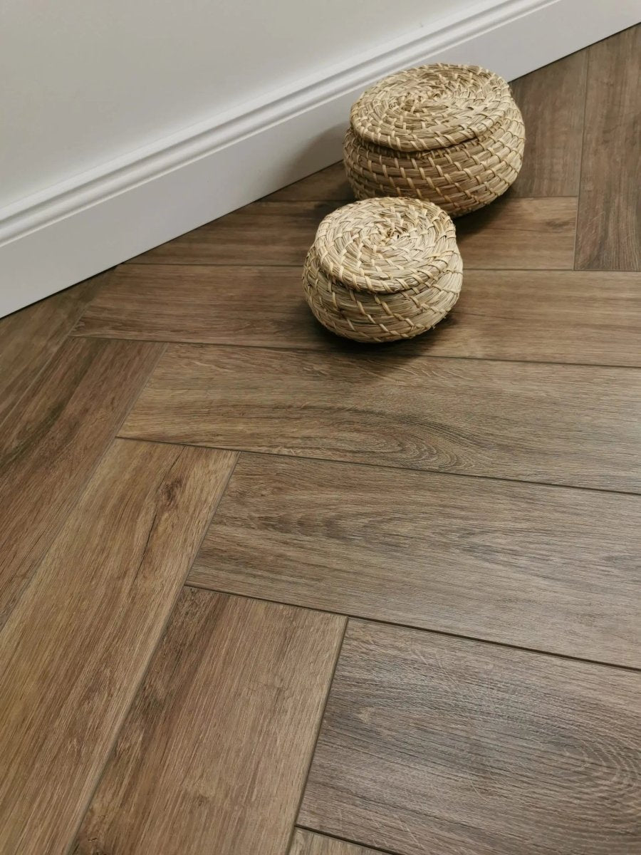 Klick Vinylboden Herringbone Lilli