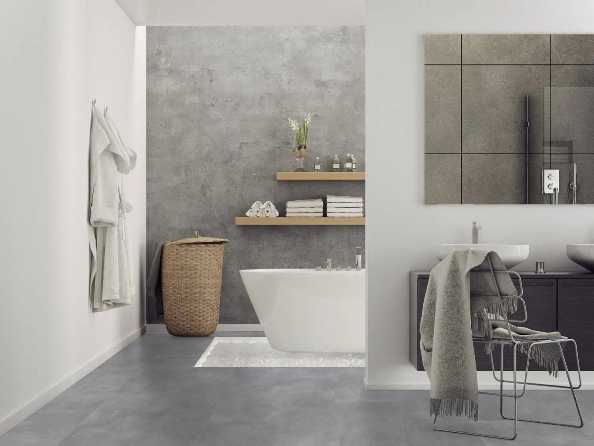 GreenLine-Silent-XL-Stone-Fliesenoptik-Cement-mit-Trittschalldaemmung-Vinylboden-Klick-1