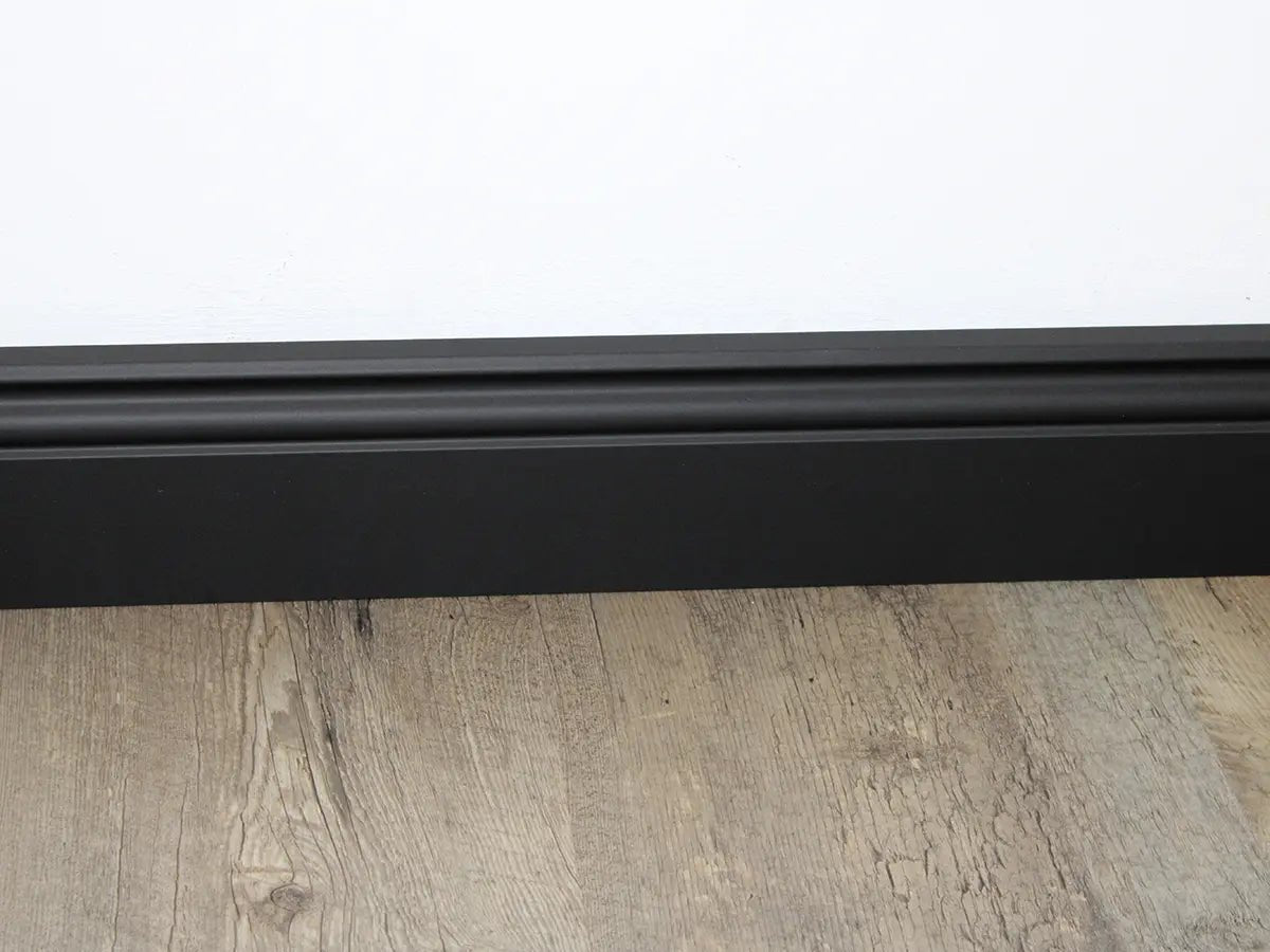 Repac Hamburger Profil schwarz 80mm Sockelleiste