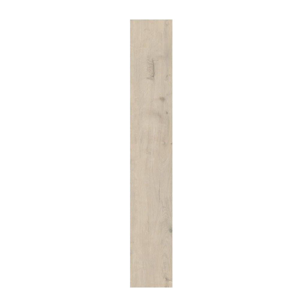 Einzelne Klick Vinyl Planke Eiche Polarium in breiter Landhausdielen-Optik mit natürlicher Holzmaserung von Floor4all