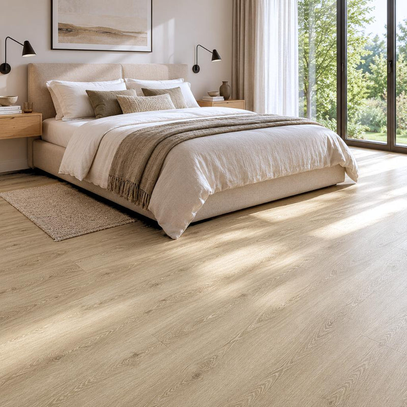 Klick Vinylboden Eiche Lofy Landhausdiele mit Trittschall - Floor4all
