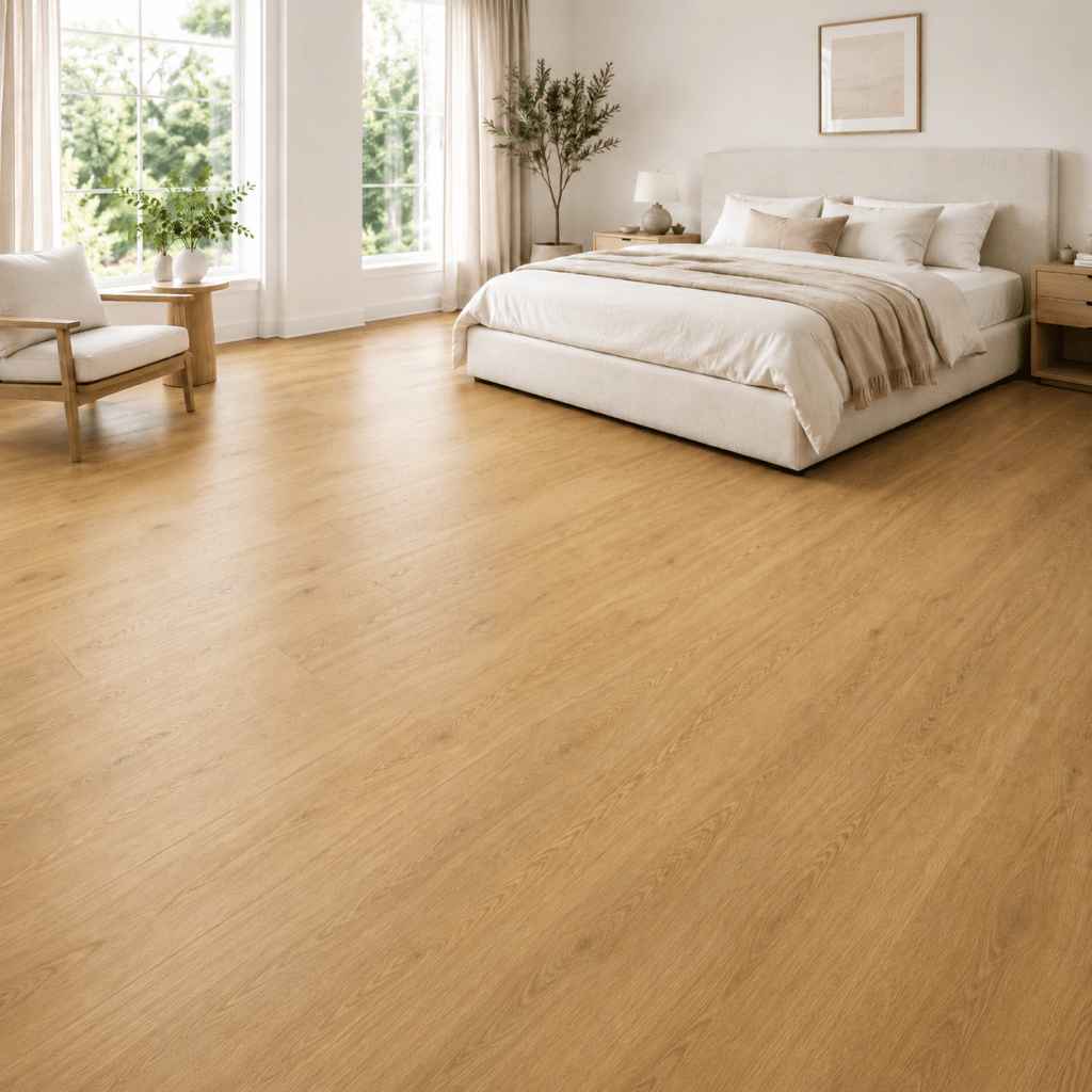Klick Vinylboden Eiche Lofy Landhausdiele mit Trittschall - Floor4all
