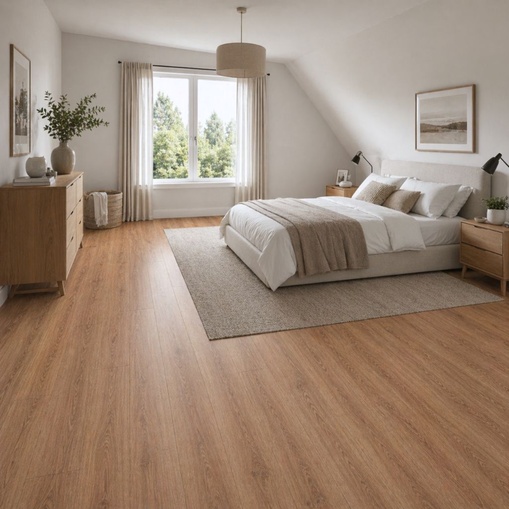 Klick Vinyl GreenLine Silent XL Walnuss Natur mit Trittschalldämmung
