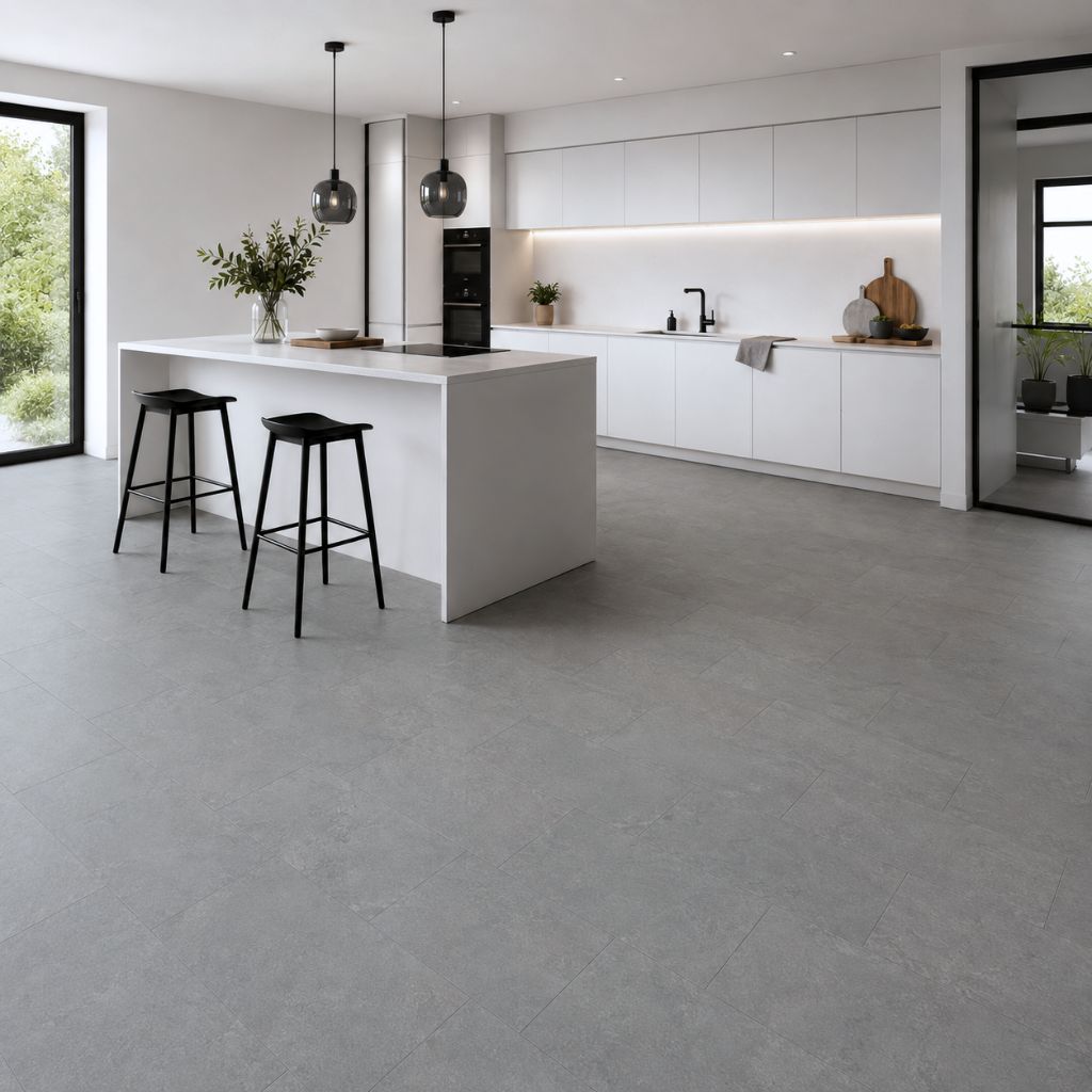 Laminat Fliesenoptik grau Classen Visiogrande Tonschiefer - Floor4all