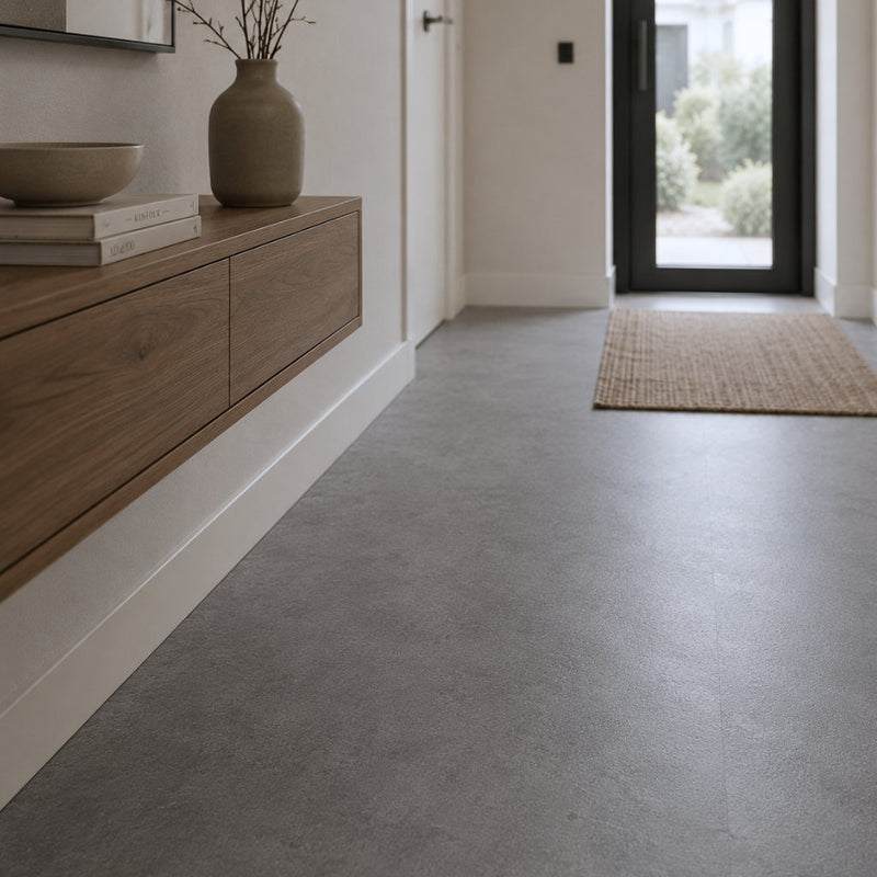 Vinyl Fliesen Solcora Nuance Collection Duck Egg Blue Klick - Floor4all