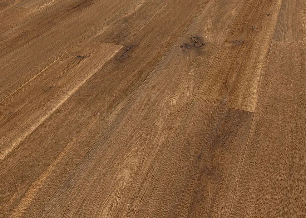 Fertigparkett Colorado Eiche handgehobelt geräuchert rustikal geölt