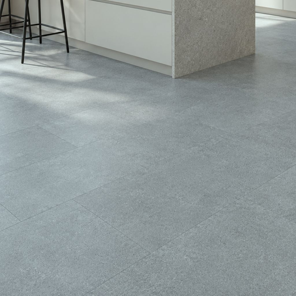 Designboden Steinoptik SPC Modena grau Fliese Oberfläche - Floor4all