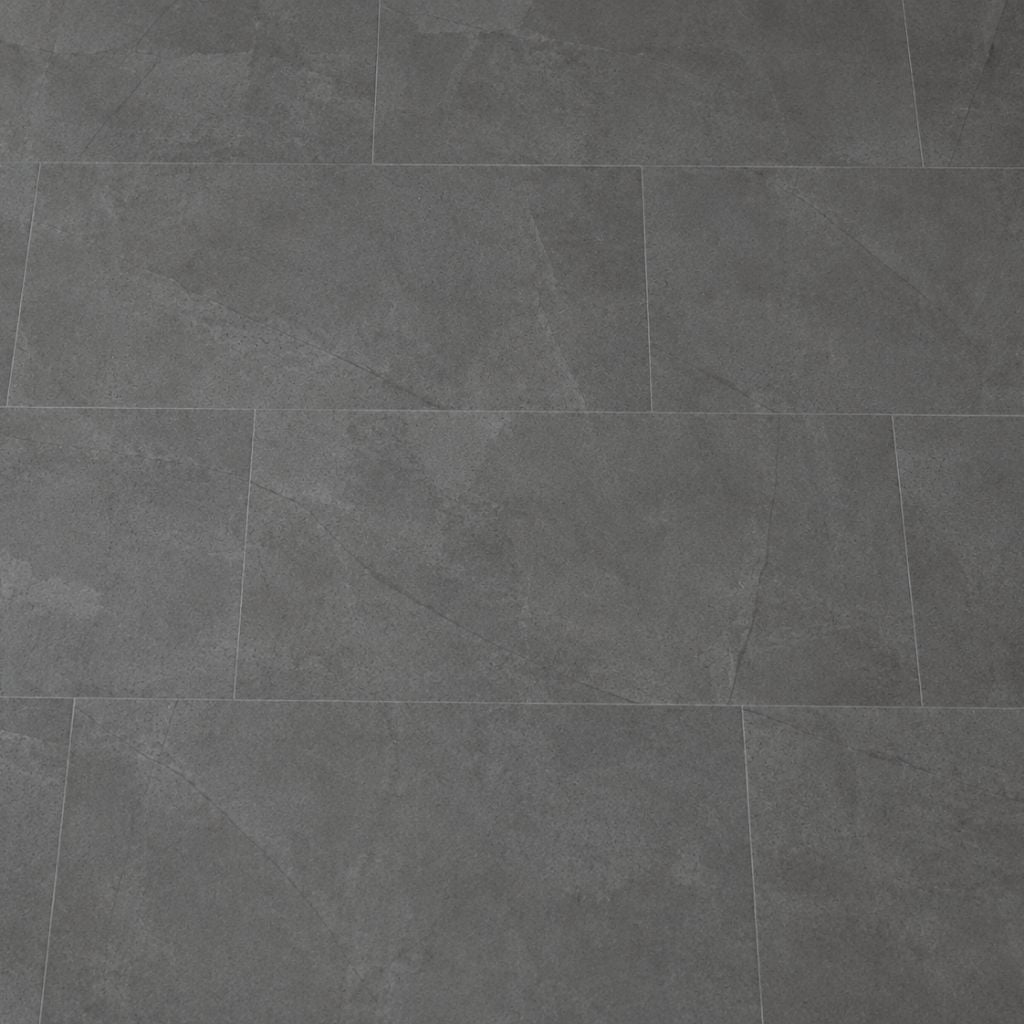 Klebevinyl Betonoptik Zementgrau Brick Design: Verlegemuster in der Fliesenoptik von Floor4all