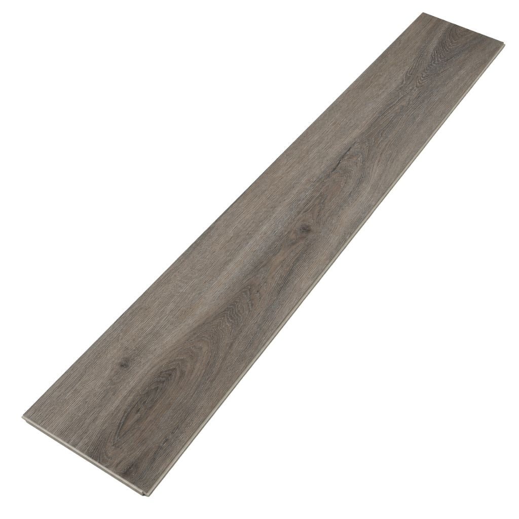 Klick Vinyl Eiche Amsterdam dunkel als freigestellte Restposten-Landhausdiele von Floor4all