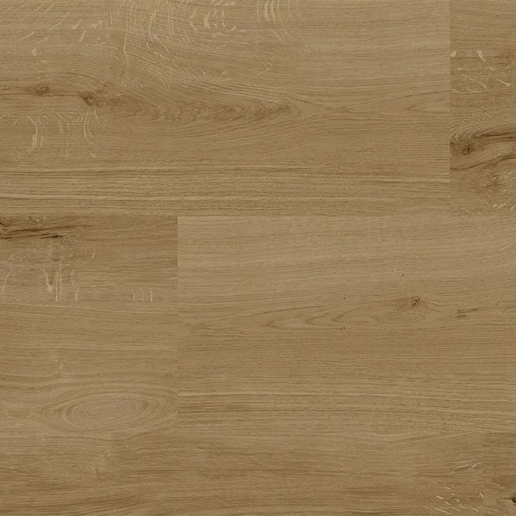 Klick Vinyl Eiche Rhon als natürliche Eichenoptik verlegt