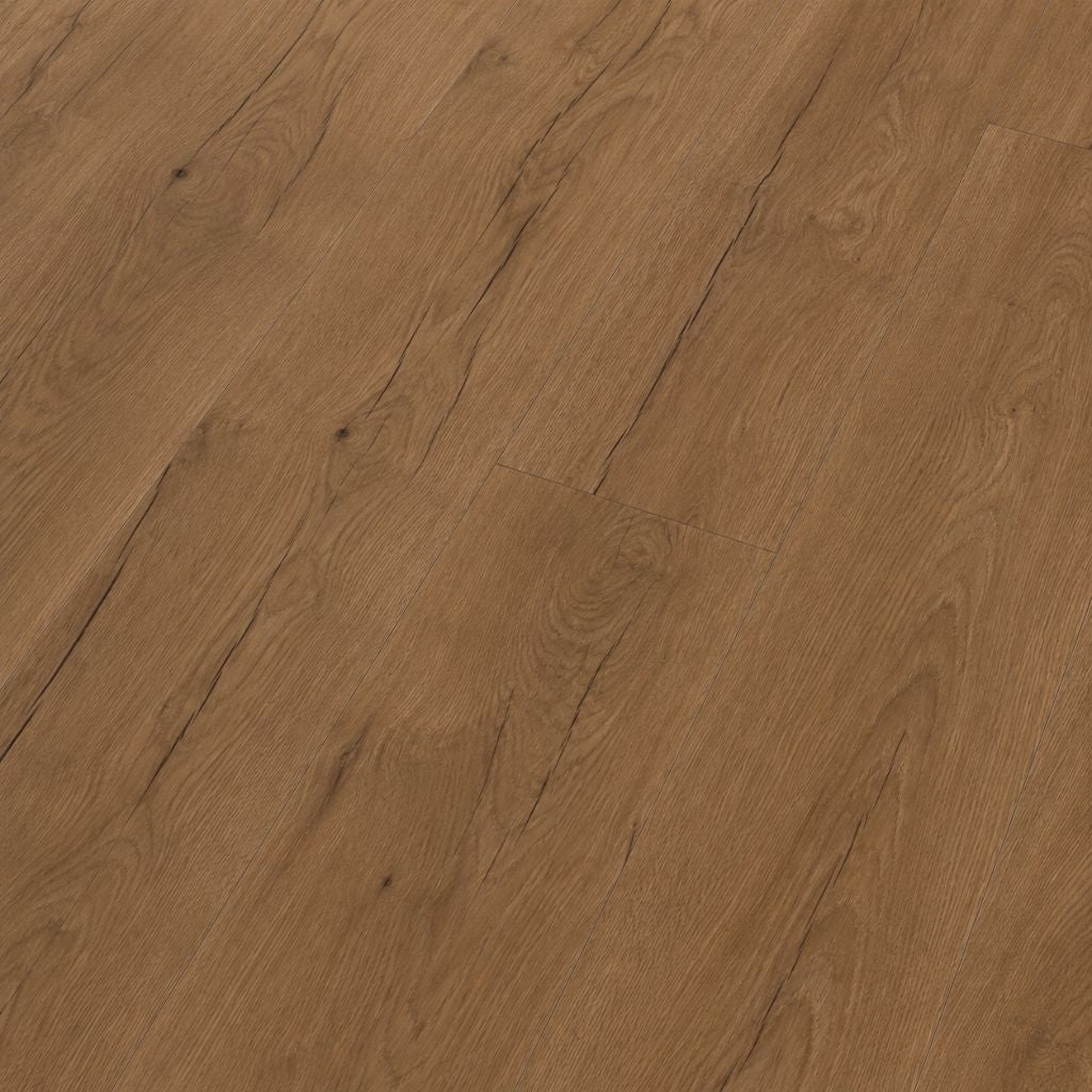 Oberflächendetail von Klick Vinyl Eiche Vien mit realistischer Holzstruktur von Floor4all