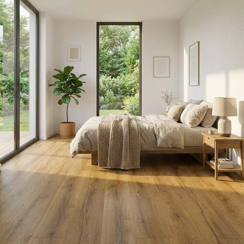 Klick Vinylboden GreenLine Silent Sommer Eiche mit Trittschalldämmung - Floor4all