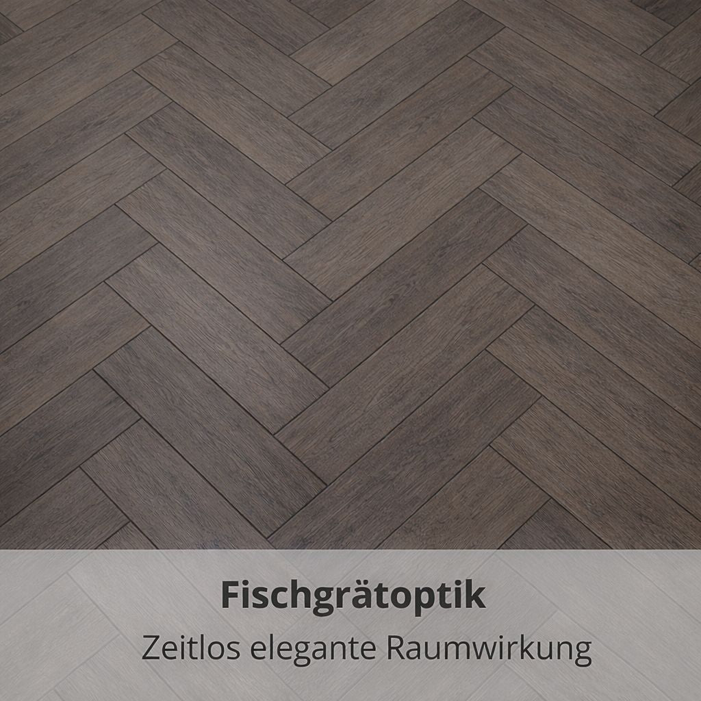 Klick Vinyl Eiche Trelleborg Fischgrät - Floor4all