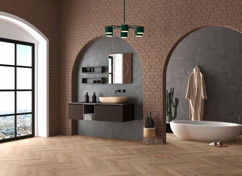 Klick Vinyl Fresh Oak Authentic 50 - 05 Fischgrät Wien Repac - Floor4all