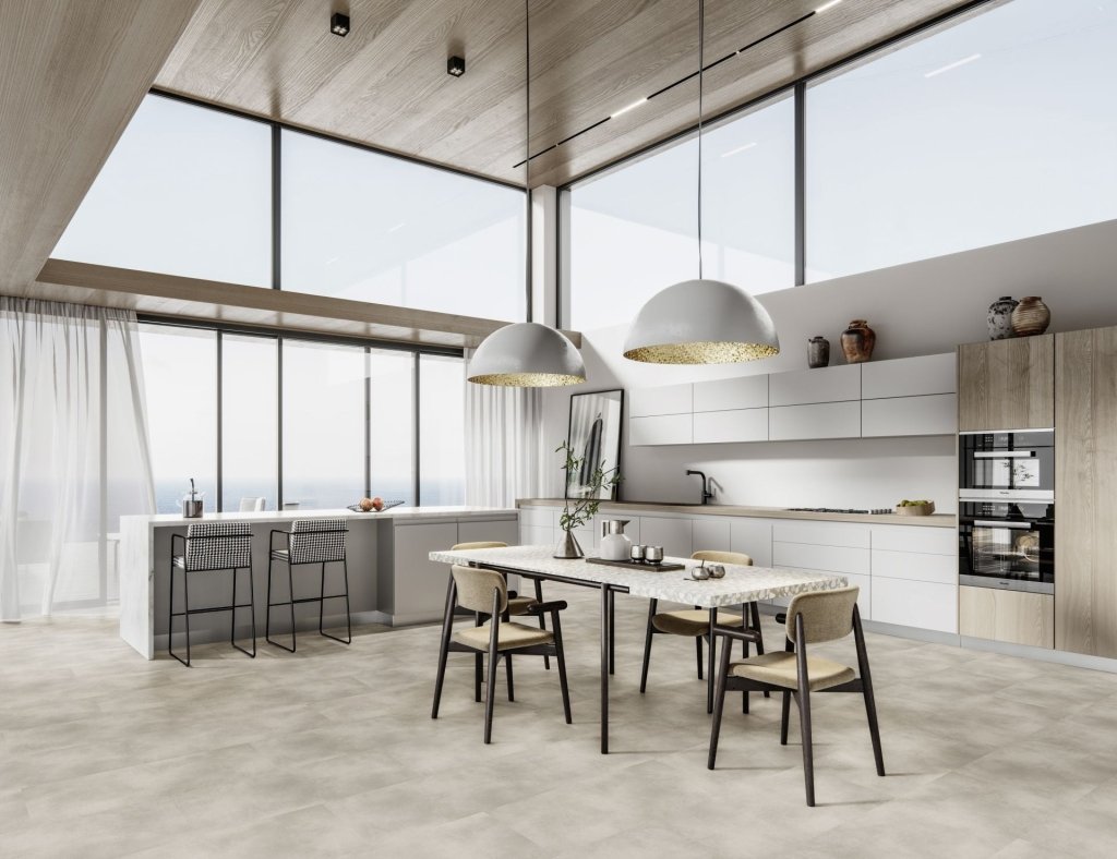 Klick Vinyl Modern Concrete 65 - 05 Vesuv Repac - Floor4all