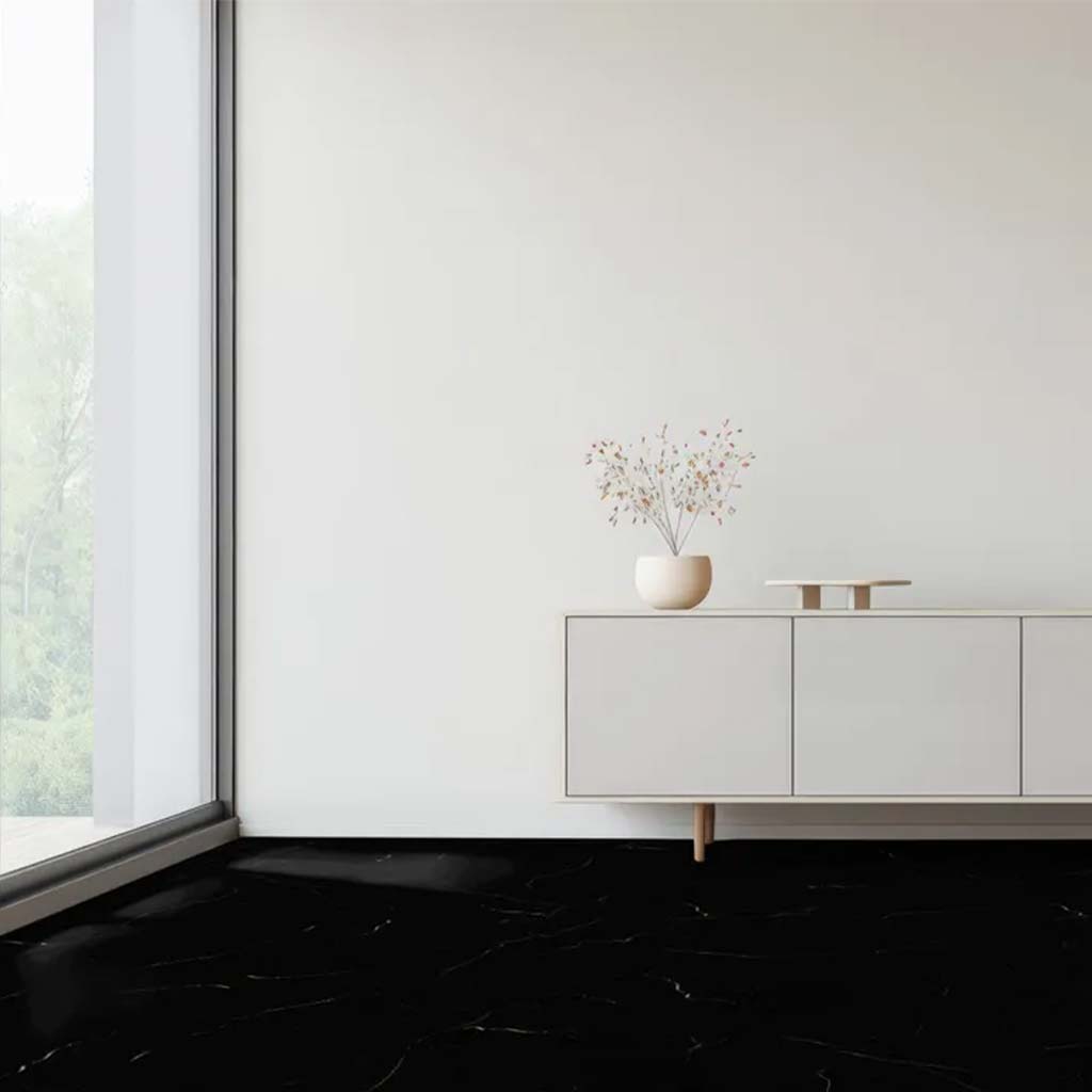 Klick Vinyl Fliesenoptik XL Dark Marmor - Floor4all