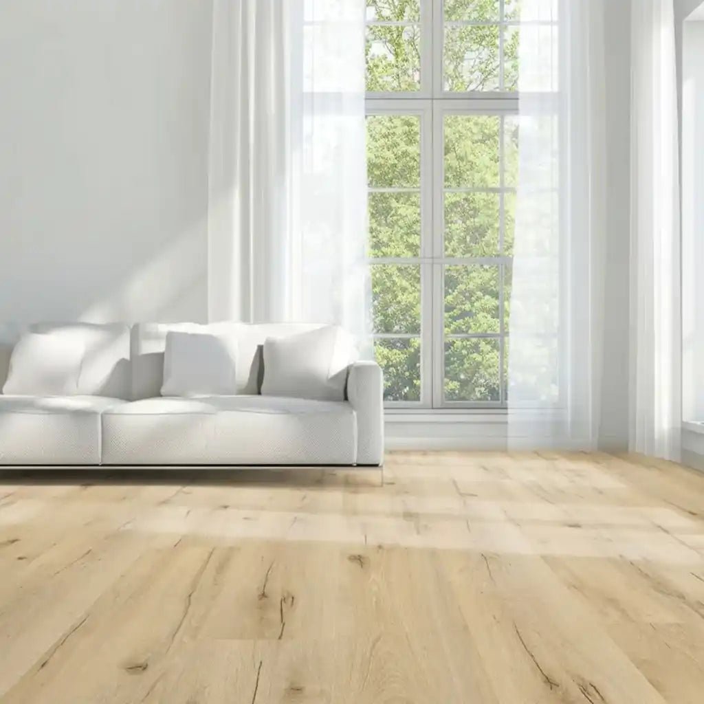 Vinylboden Klick Eiche Norm in Holzoptik. Klick Vinyl online kaufen bei Floor4all in Hilden