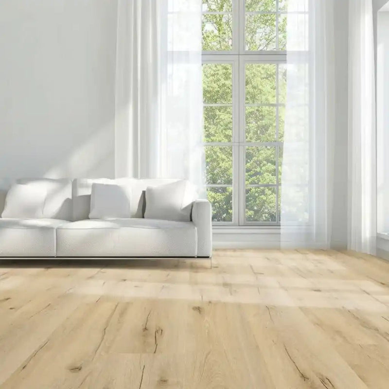Vinylboden Klick Eiche Norm in Holzoptik. Klick Vinyl online kaufen bei Floor4all in Hilden