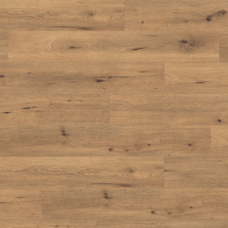 Verlegtes Laminat EGGER Wildeiche natur AquaDura als Landhausdiele mit Ästen und Rissen von Floor4all