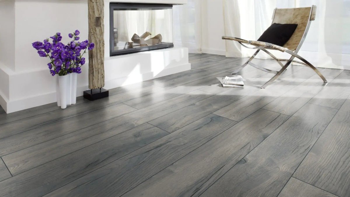 Laminat Kronotex Exquisit Pettersson Eiche grau