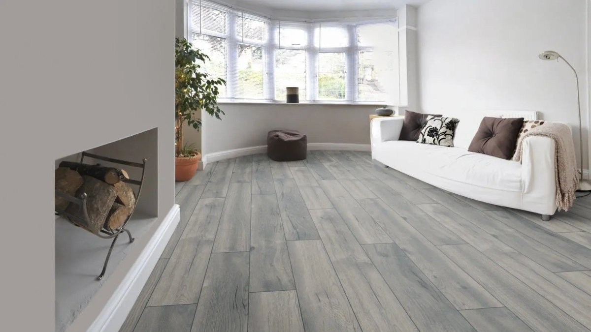Laminat Kronotex Exquisit Pettersson Eiche grau