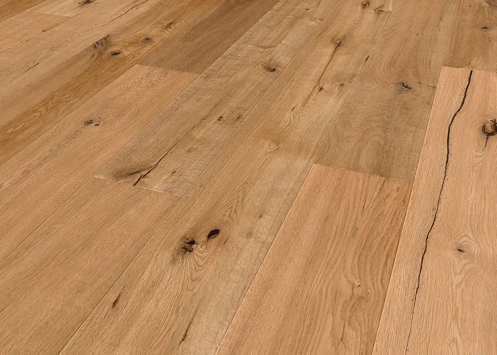 Fertigparkett Safari Eiche handgehobelt rustikal natur geölt
