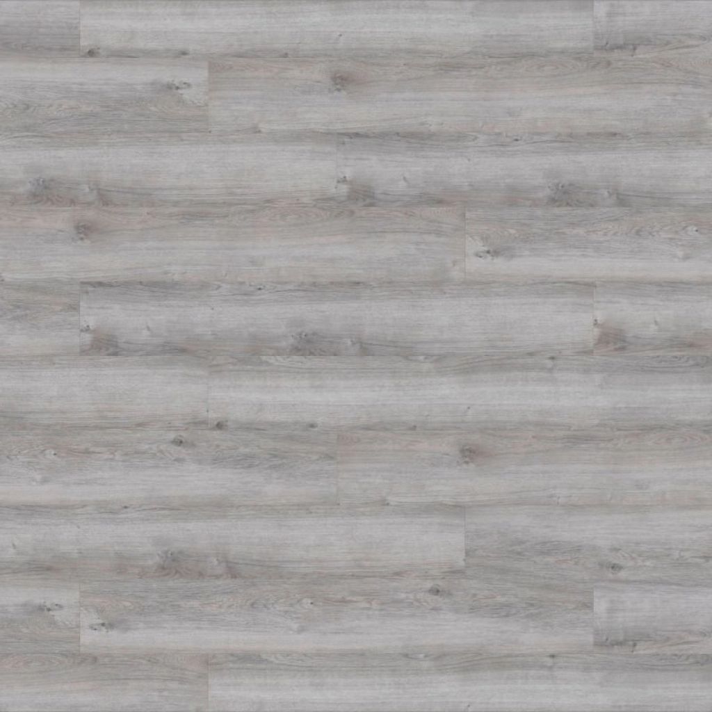Draufsicht auf verlegtes Tarkett Starfloor Click Ultimate Klick Vinyl in grauer Eichenoptik von Floor4all