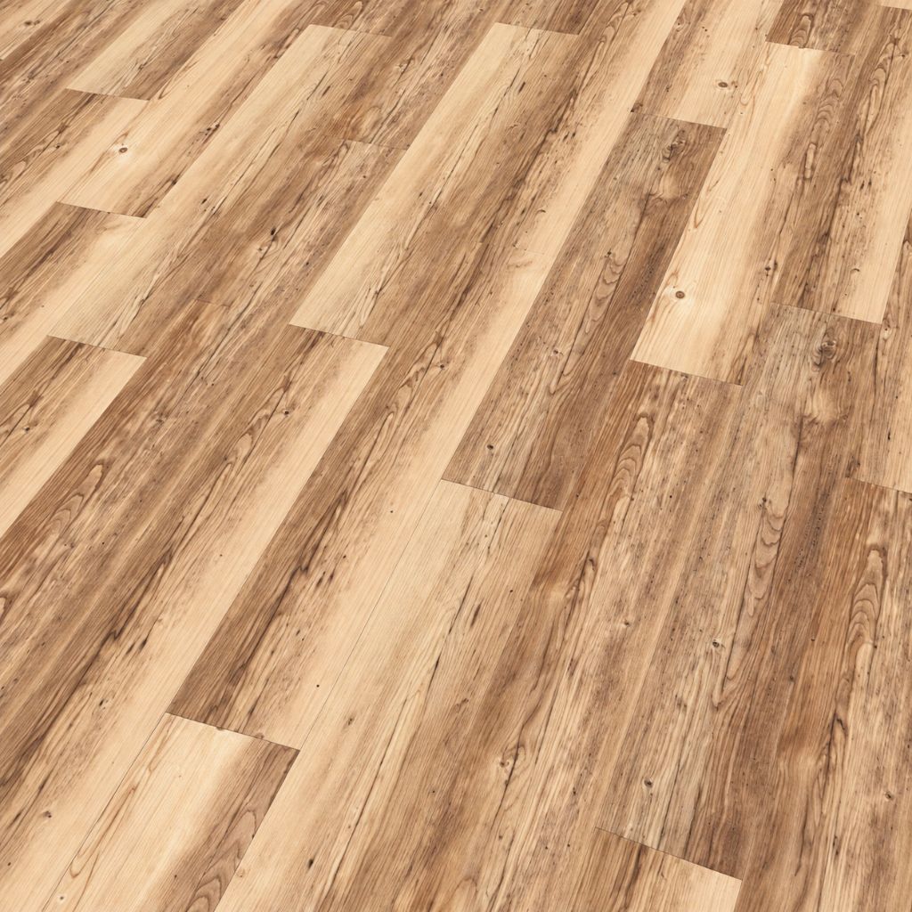 Vinylboden Castle Oak Landhausdiele mit Klickverbindung Verlegung