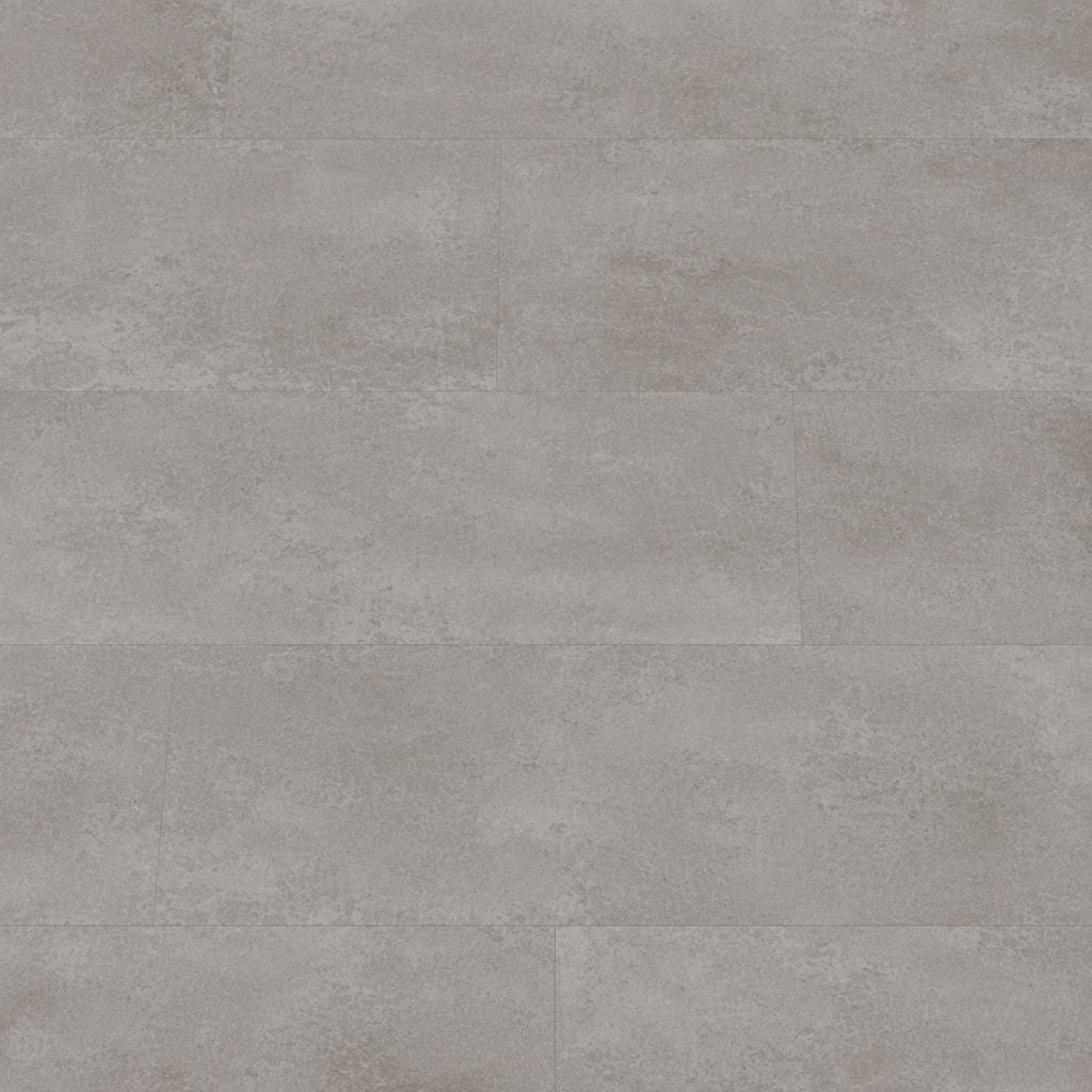 Detailansicht des Fliesenformats mit realistischer Sichtestrich-Optik und Verlegemuster von Floor4all