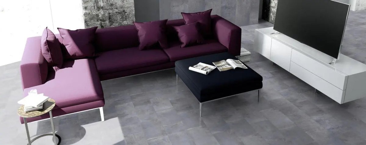 Laminat Classen Visiogrande Concrete Kiesel - Zementestrich grau