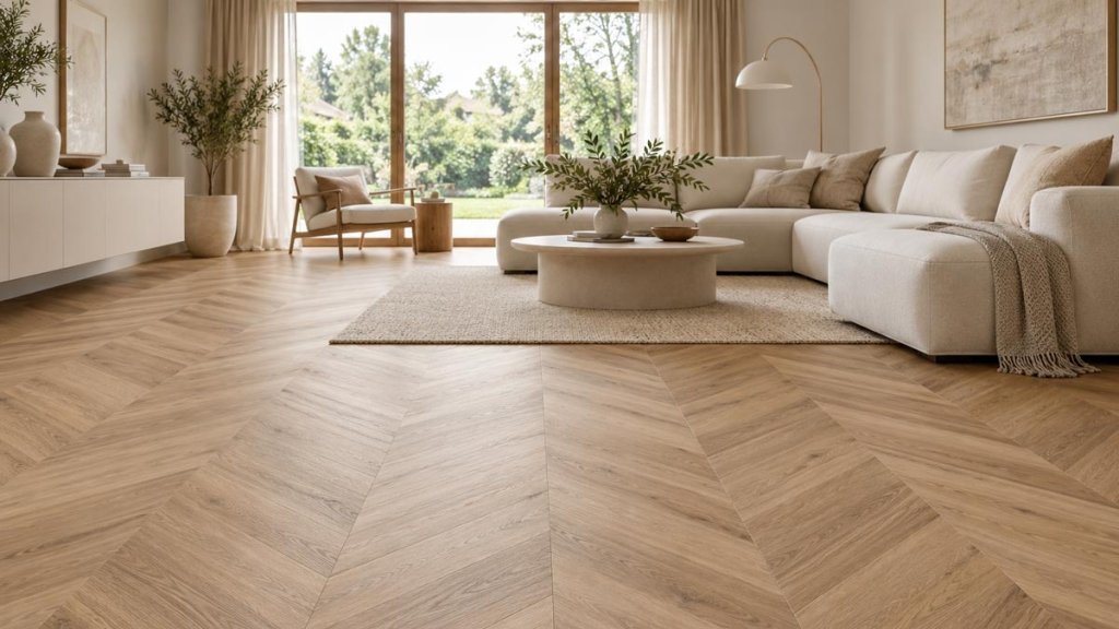 Klick Vinyl Chevron: Muster, Unterschied zu Fischgrät und Auswahl