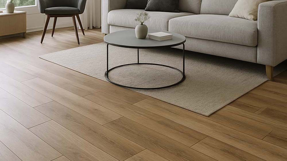 Vinylboden in Parkettoptik