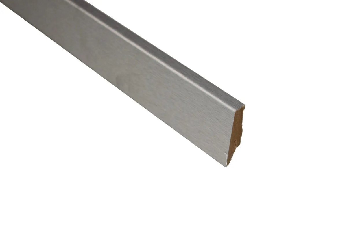 Repac Design 58 Colour Aluminium Silber Sockelleiste