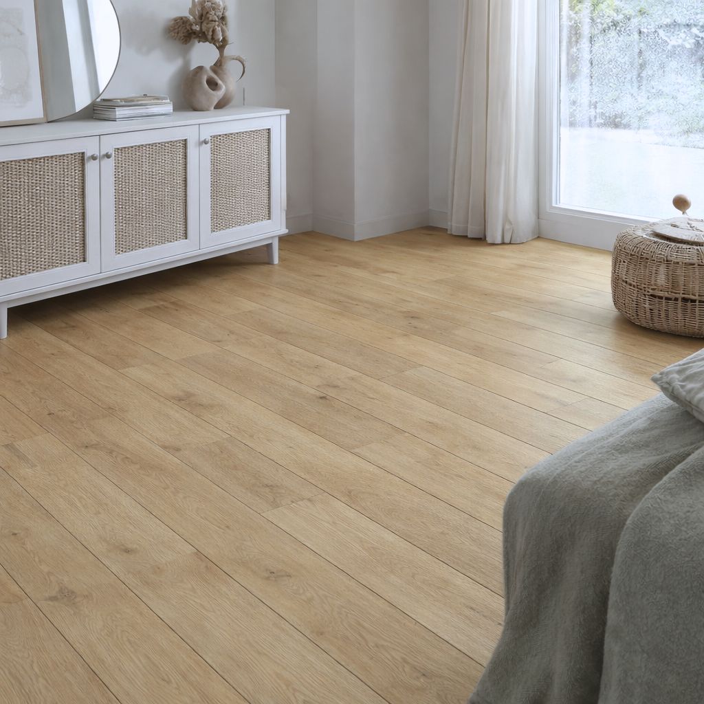 Klick Vinyl Eiche Stilla mit Trittschall - Floor4all