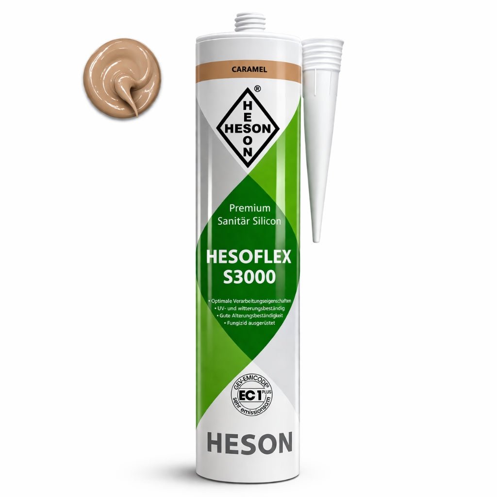 Sanitär Silikon Caramel A17 – HESOFLEX S 3000 - Floor4all