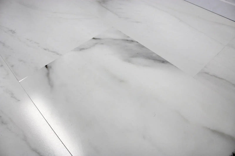 Vinyrock XL Gloss Fliesenoptik Hochglanz Kalba Carrara Marmor