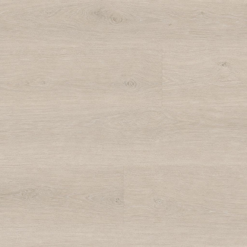 Close-up der Vinyl-Oberflächenstruktur von Eiche Ales – zeigt die detaillierte Holzoptik mit Astlöchern und natürlicher Holzzeichnung in hellen Eichentönen. - Floor4all
