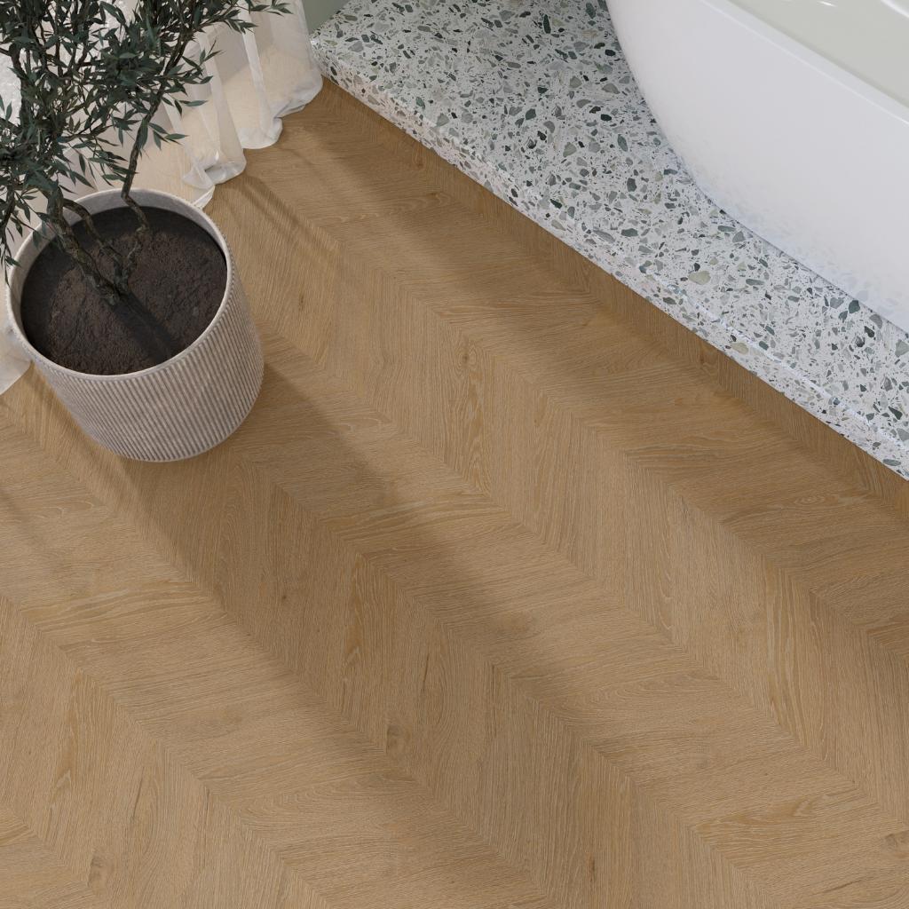 KlickVinylEicheSmokedNatural_Chevron-VerlegungDetailbild