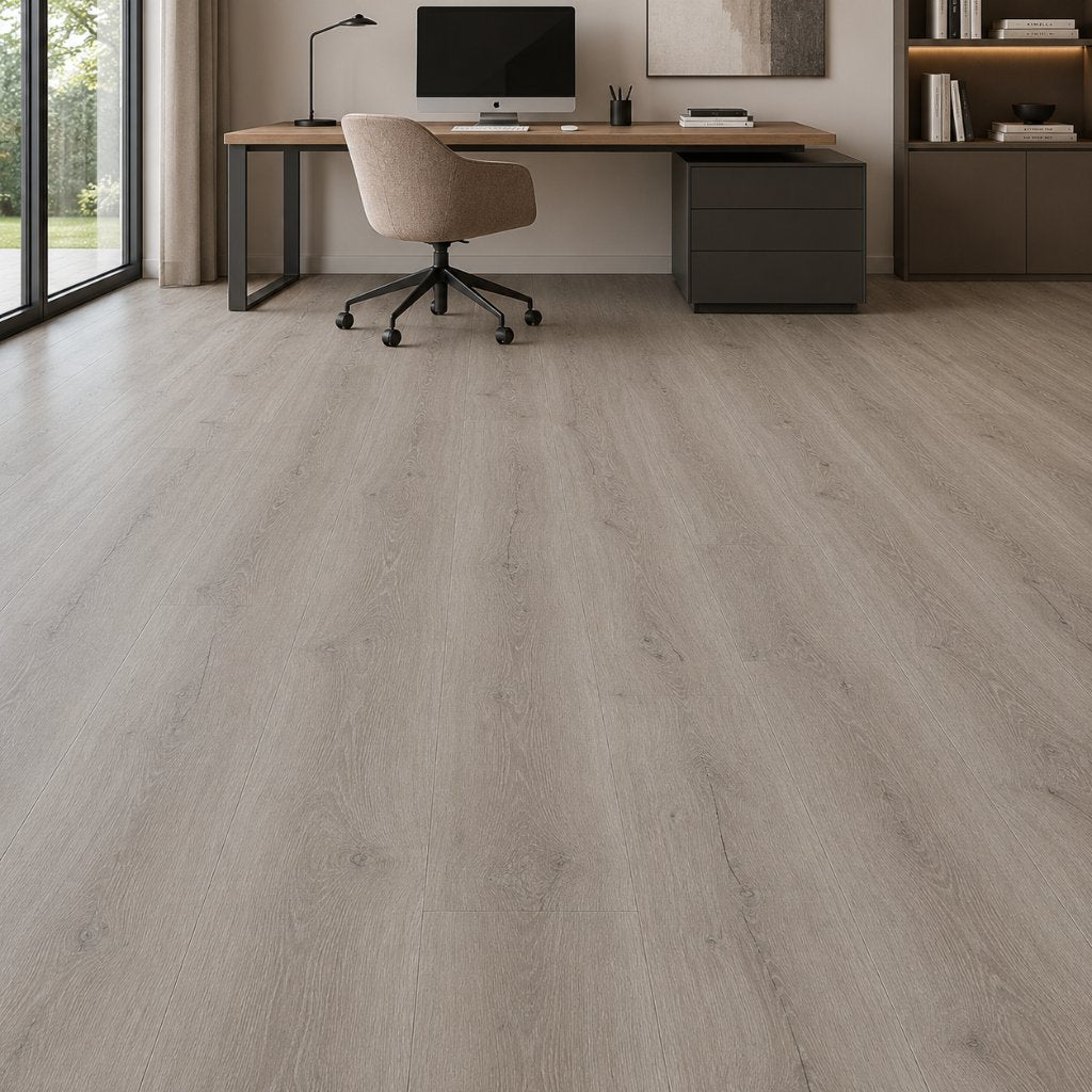 Klick Vinyl Prime Oak 50-05 Isar Repac mit Trittschalldämmung Home-Office - Floor4all