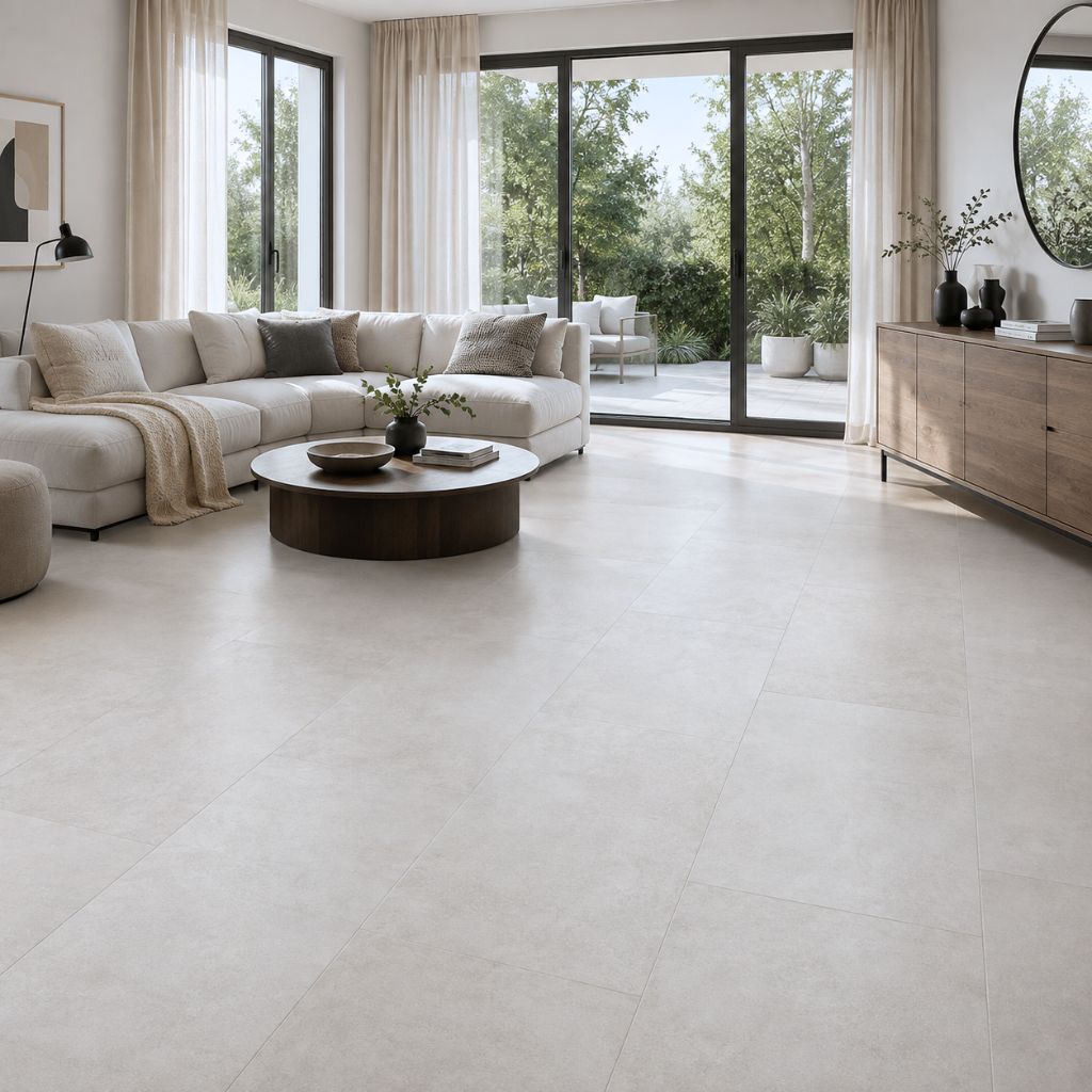 Klick Vinyl Fliesenoptik Titano mit Trittschalldämmung - Floor4all