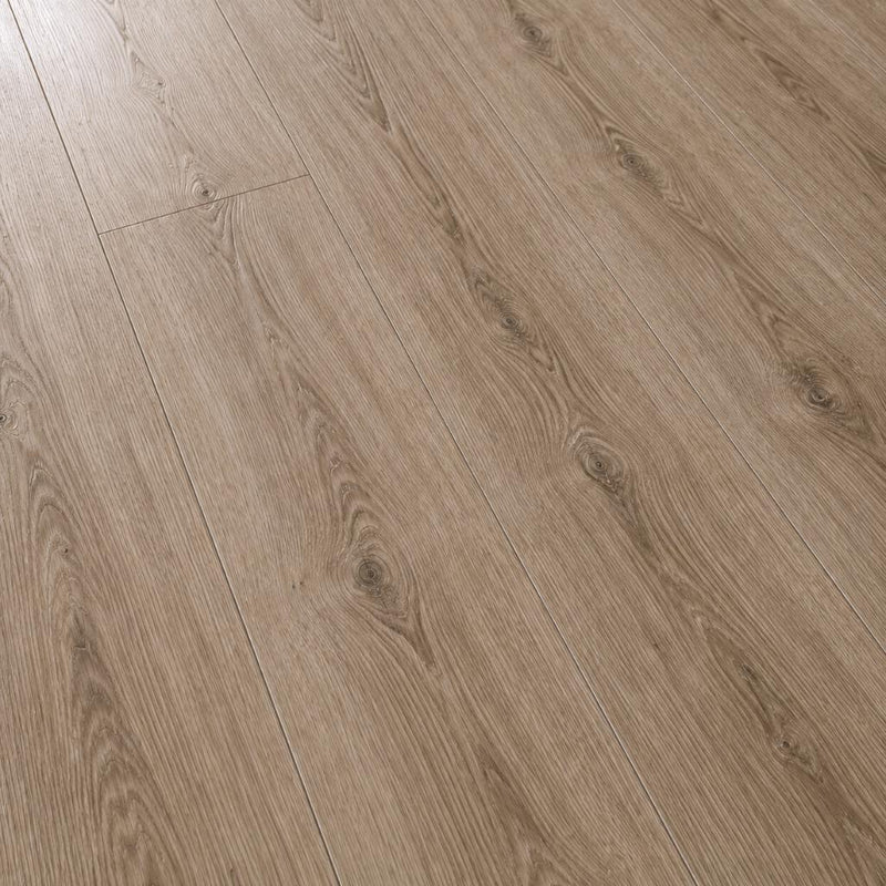 Eiche Clara Landhausdiele im Detail – authentische Holzmaserung mit natürlichen Jahresringen und Struktur. Klick Vinylboden Eiche Clara mit Trittschalldämmung von Floor4all
