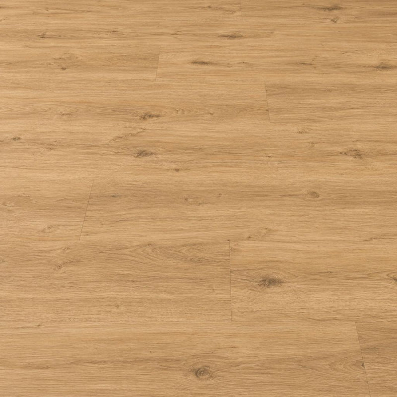 Oberfläche des Klick-Vinylbodens Eiche Releg gebürstet mit authentischer Eichenstruktur und Trittschalldämmung von Floor4all