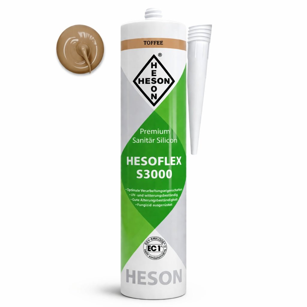 Sanitär Silikon Toffee A26 – HESOFLEX S 3000 - Floor4all