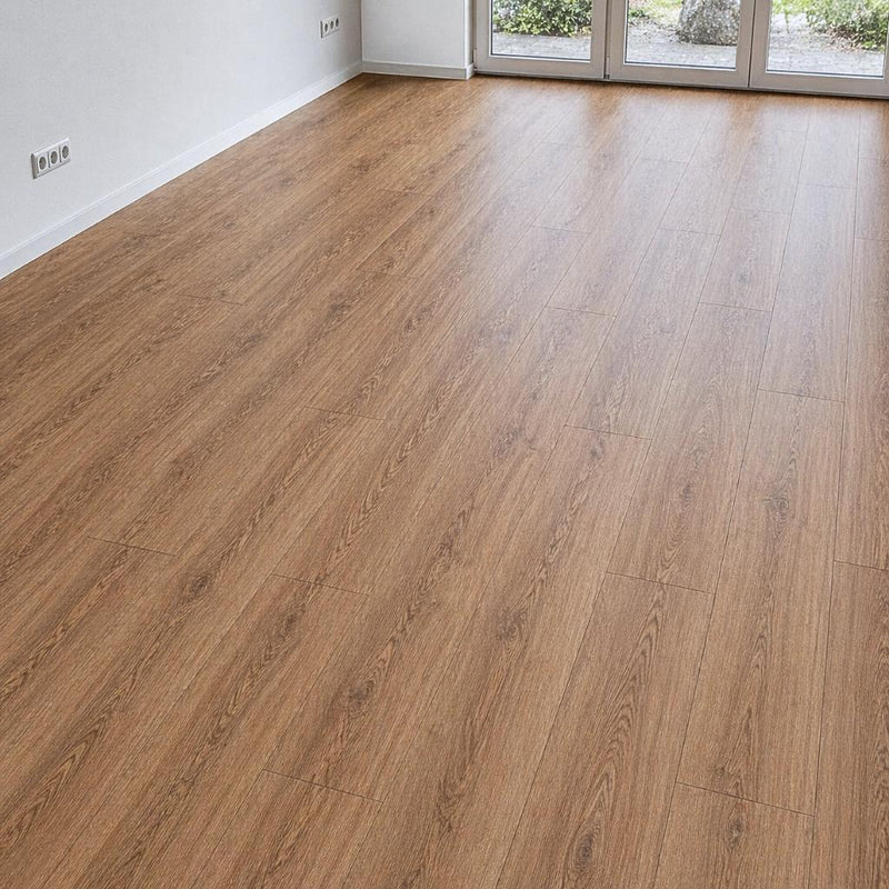 Klick Vinylboden Nussbaum Natur XL mit Trittschalldämmung Fußboden