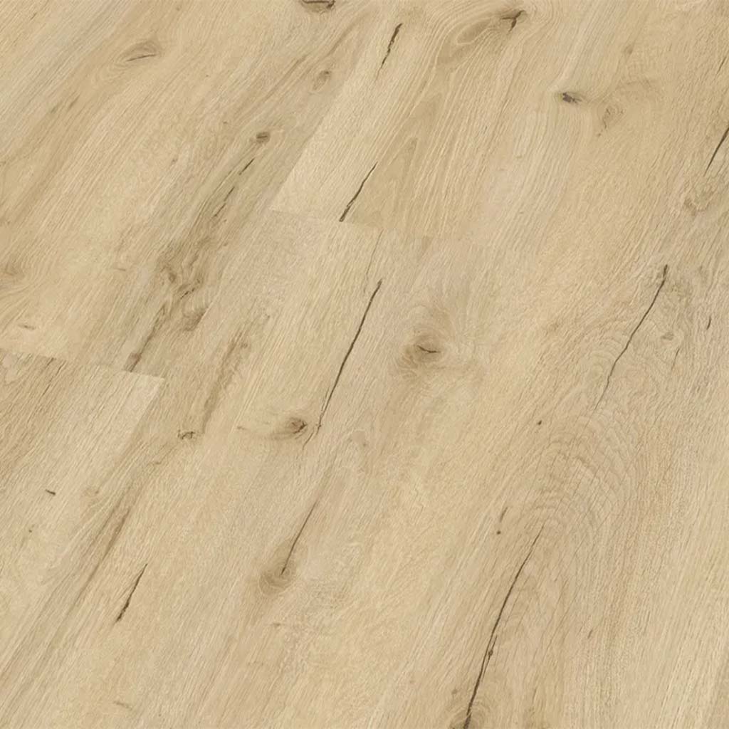 Profilansicht von Klebevinyl Eiche Norman mit geringer Aufbauhöhe