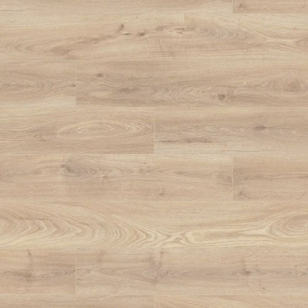 Verlegungsdetail des Klick-Laminats mit sichtbaren Fugen und breiten Dielenbrettern – von Floor4all
