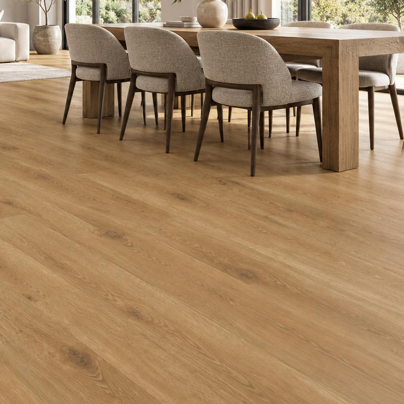 Klick Vinyl Eiche Rigan Esszimmer - Floor4all