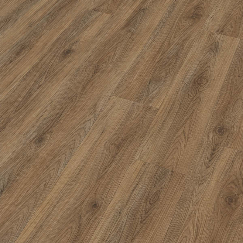 Klick Vinyl GreenLine Silent XL Walnuss Natur mit Trittschalldämmung in der Detailaufnahme – Floor4All.