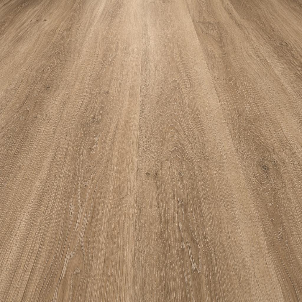 Detailaufnahme der rustikalen Holzmaserung mit natürlicher Astzeichnung und Struktur von Floor4all